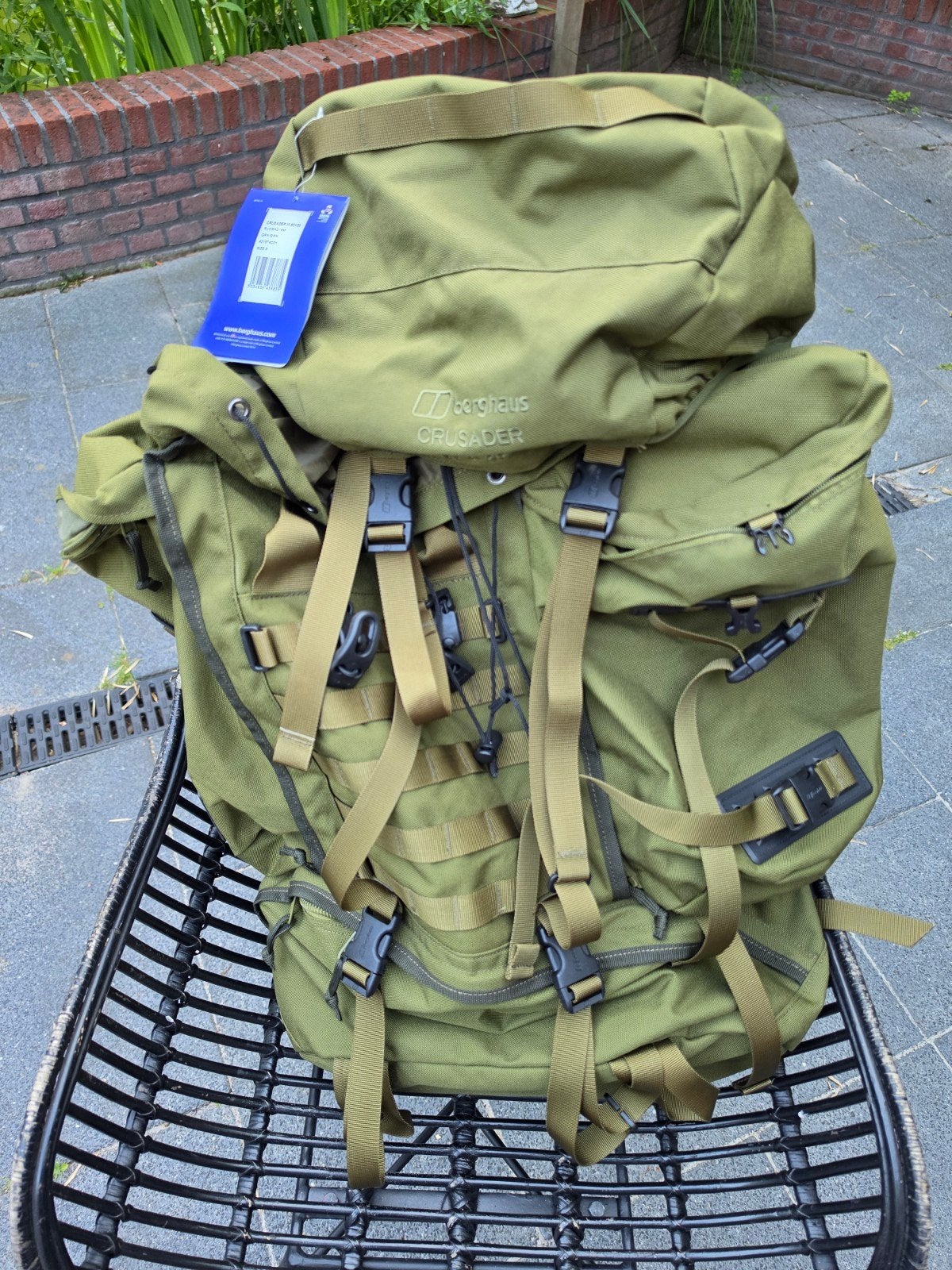 Berghaus Crusader 90 + 20 Rugzak - Nieuw met labels, Overige merken, 40 cm of meer, Nieuw, Ophalen of Verzenden