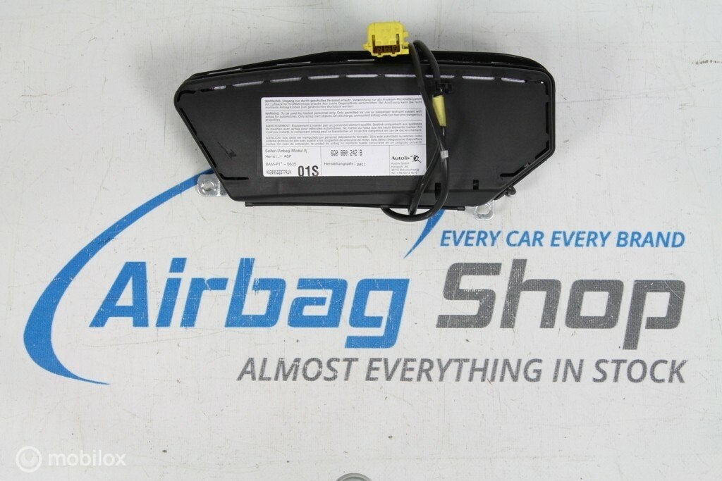 Stoel airbag links of rechts Skoda Fabia (2007-2014), Gebruikt, Ophalen of Verzenden