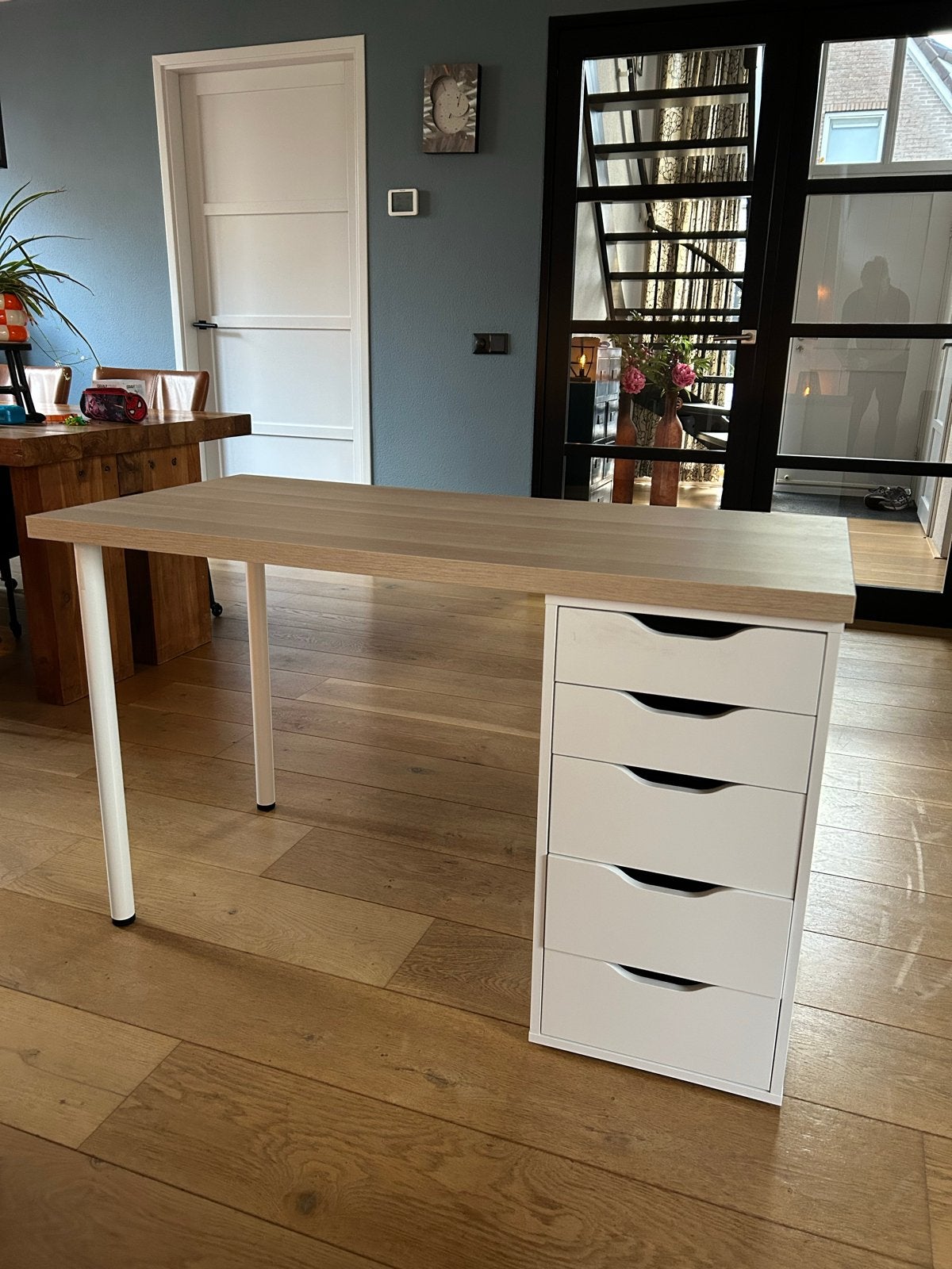 Nieuw Ikea bureau Lagkapten / Alex, Ophalen, Zo goed als nieuw, IKEA, 140 cm