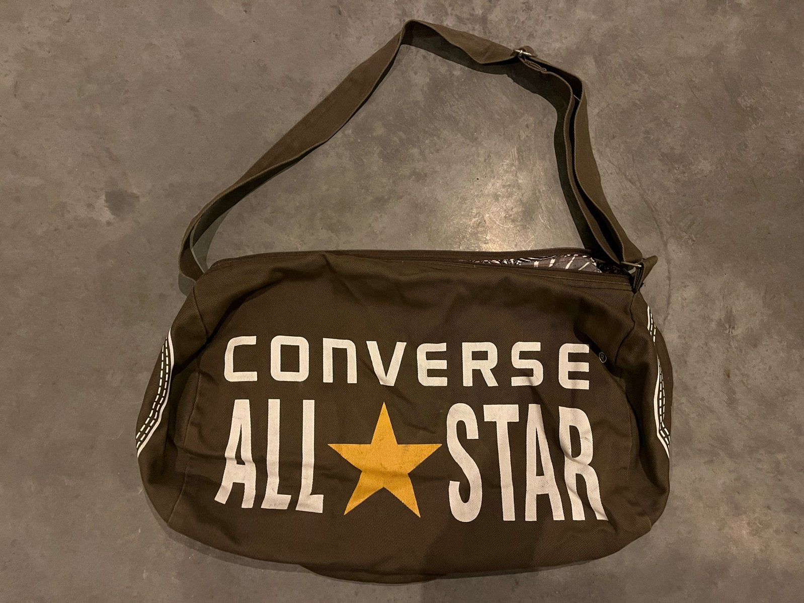 Converse All Star Reistas - Groen/bruin (45x28x35cm), 40 tot 60 cm, 20 tot 30 cm, Bruin, Ophalen of Verzenden