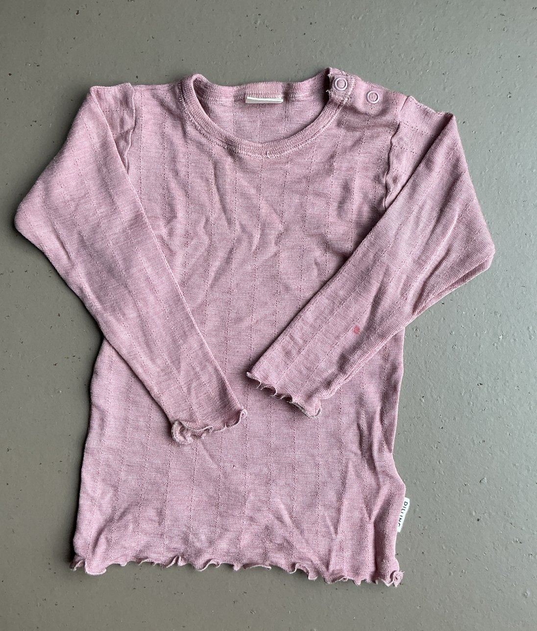 Dilling Roze Shirtje Maat 86 - wol zijde, Ophalen of Verzenden, Gebruikt, Meisje, Shirtje of Longsleeve