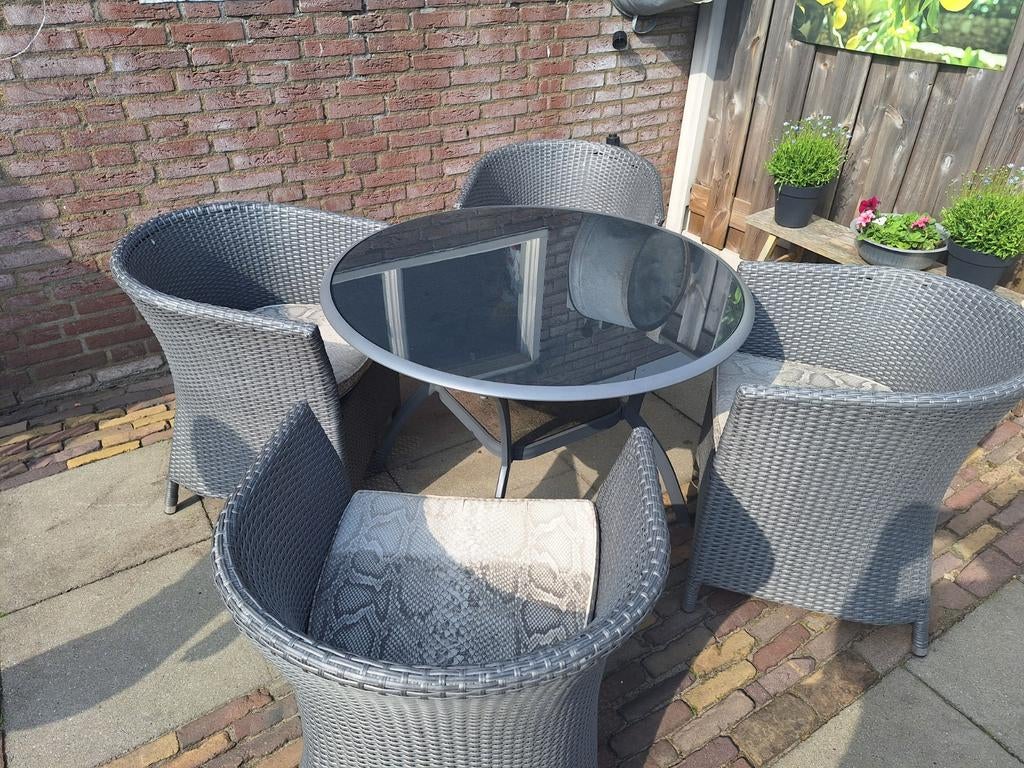 Tuinset, Tuin en Terras, Bloembakken en Plantenbakken, Ophalen, Rond, Kunststof, Minder dan 30 cm