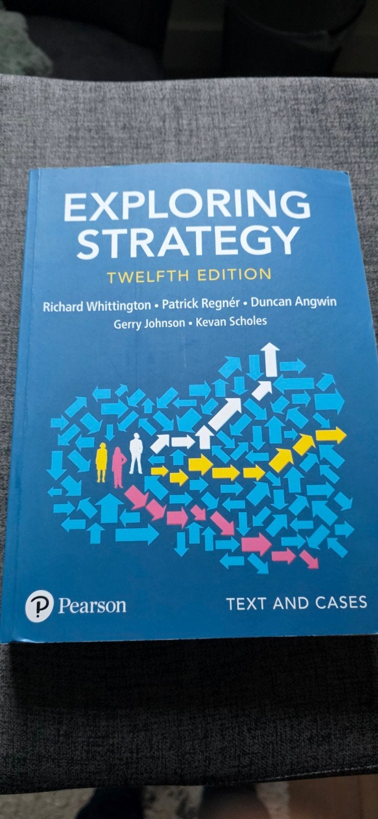 Exploring Strategy - Twaalfde Editie (Pearson), Ophalen of Verzenden, Gamma, Zo goed als nieuw, HBO