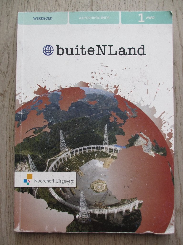 Aardijkskunde werkboek buiteNLand - 1 VWO voor 1e klas VWO, Boeken, Schoolboeken, Gelezen, VWO, Ophalen of Verzenden, Aardrijkskunde