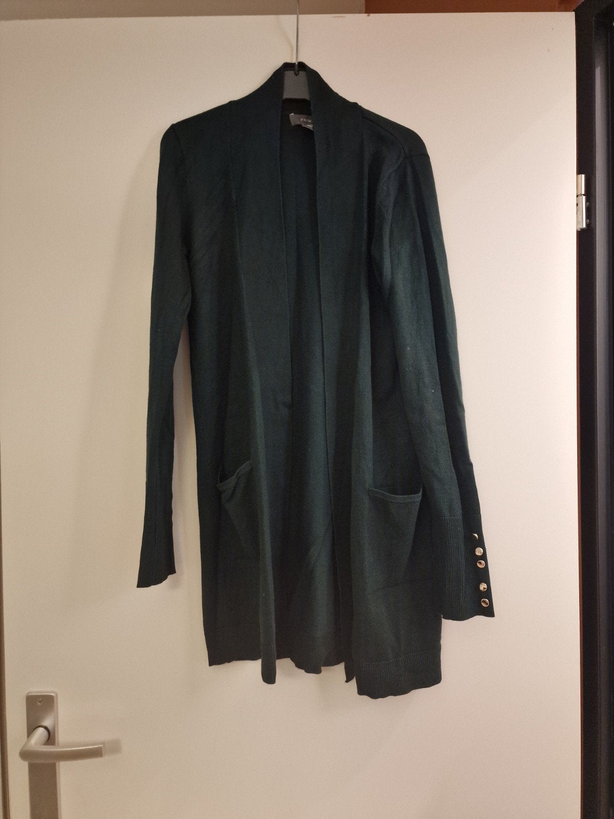 Donkergroen vest met gouden knopen, Primark, Ophalen of Verzenden, Zo goed als nieuw, Maat 34 (XS) of kleiner