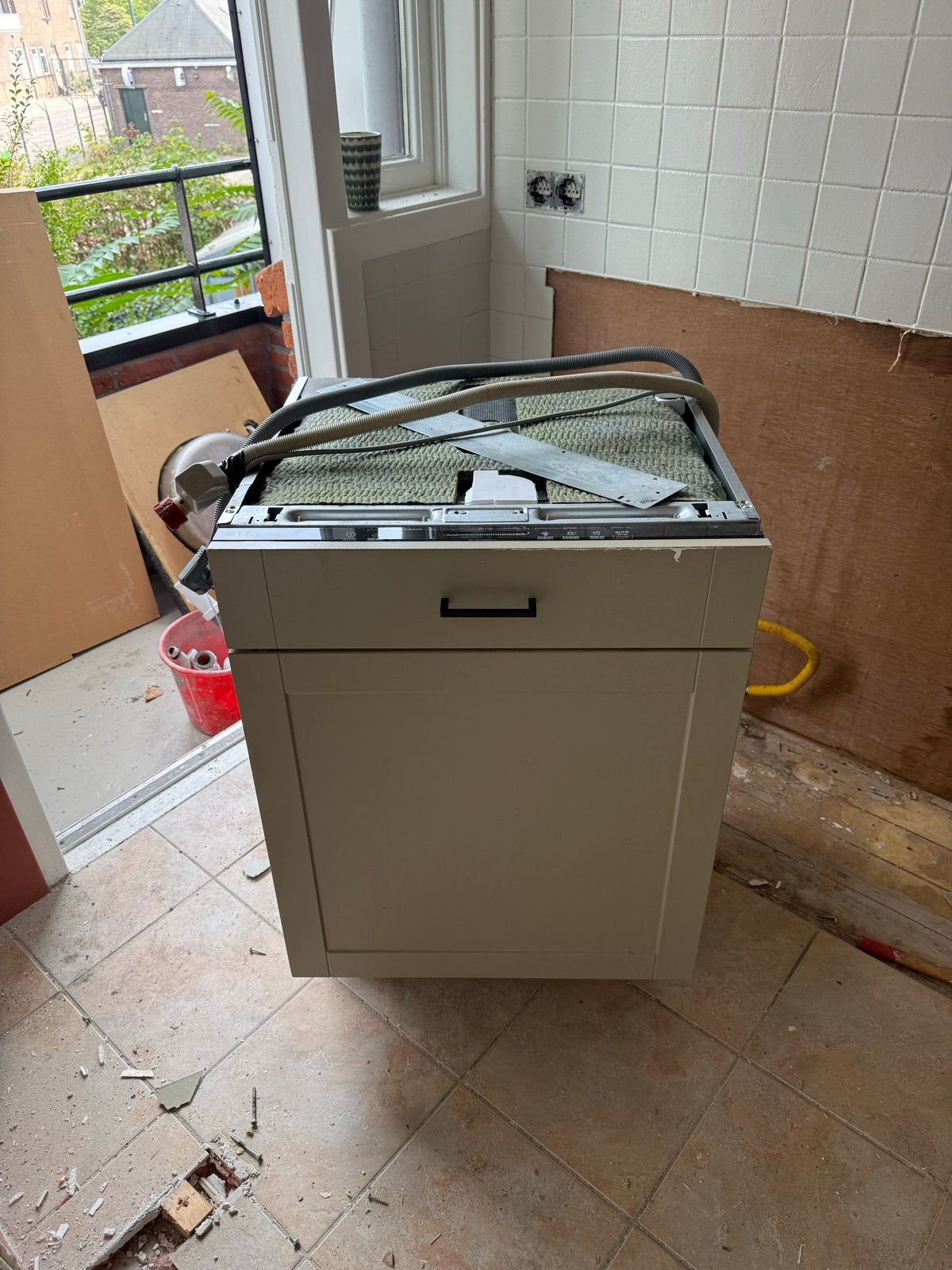AEG Afwasmachine, Witgoed en Apparatuur, Ophalen, Gebruikt, 60 cm of meer, Eco programma