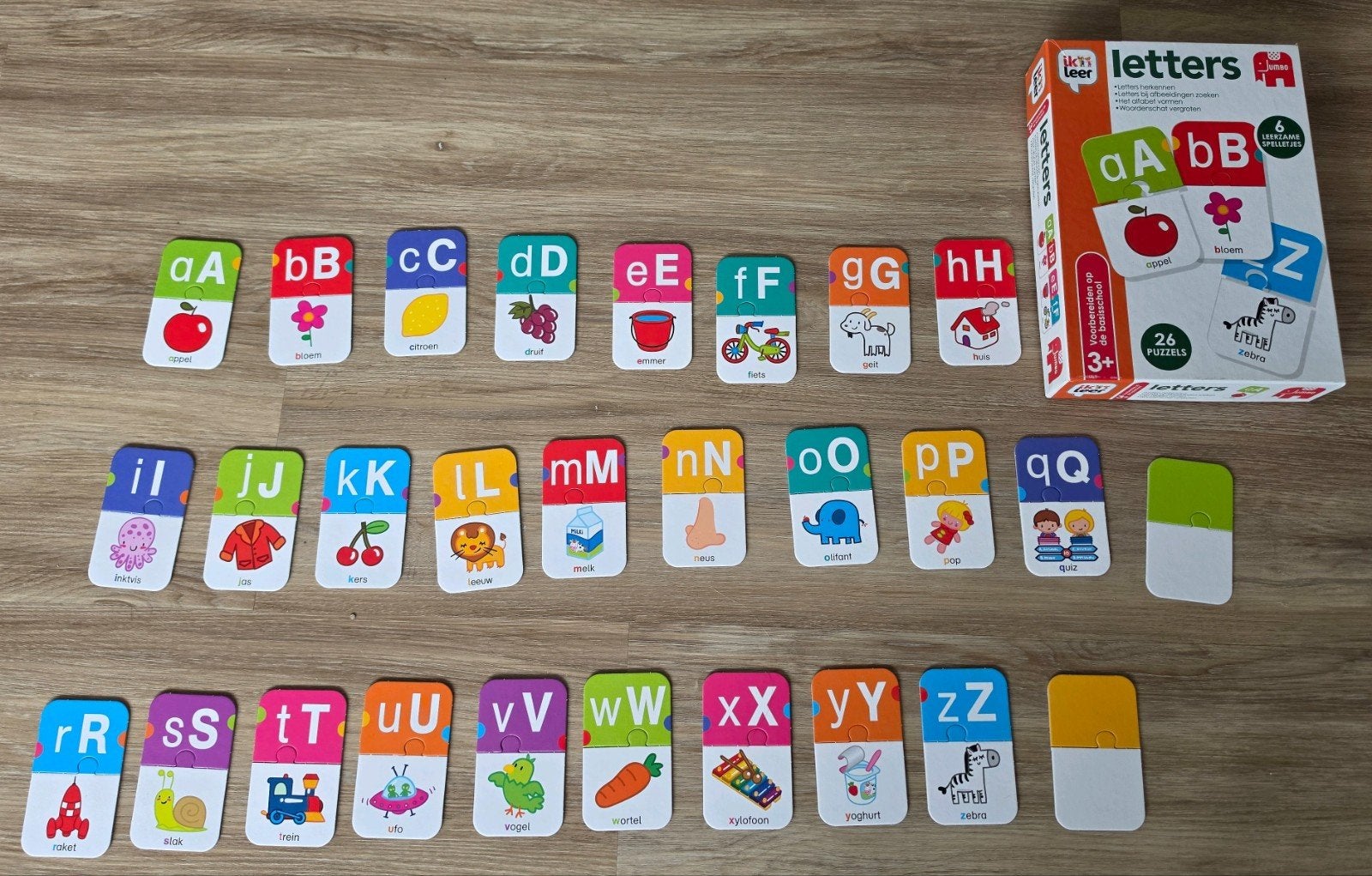 Letters Puzzel Spel voor Kinderen - Leren Lezen, Ophalen, Zo goed als nieuw, Taal en Lezen