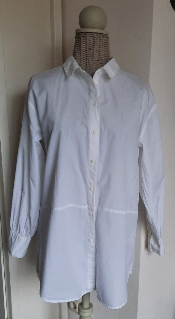 Jacqueline de Yong, witte blouse, maat 38, Maat 38/40 (M), Wit, Ophalen of Verzenden, Zo goed als nieuw
