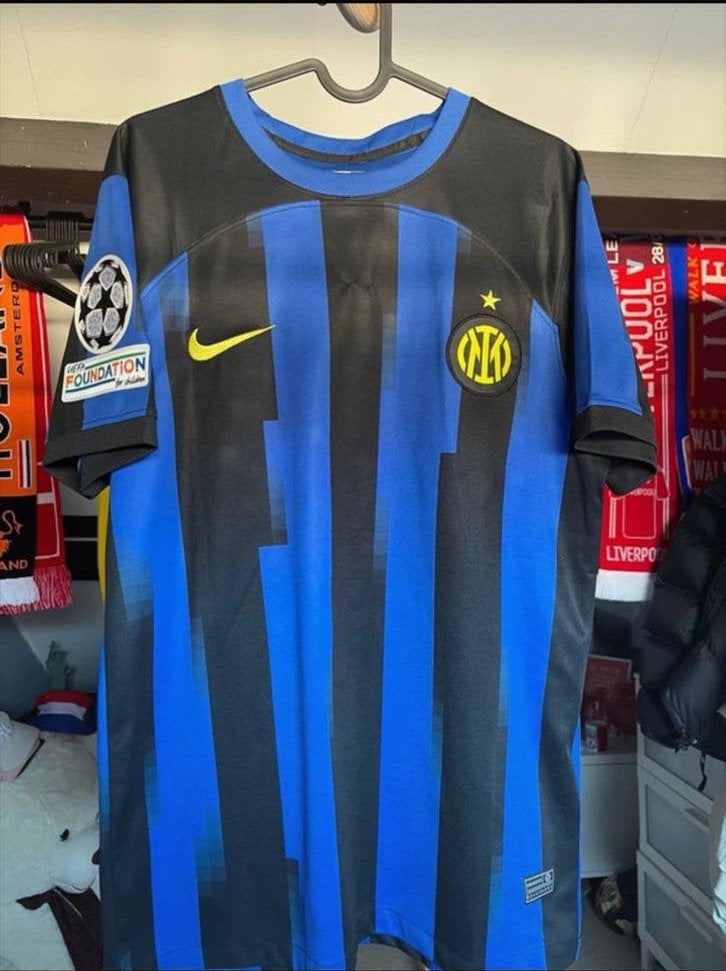 Inter Milan shirt, Verzamelen, Ophalen of Verzenden, Zo goed als nieuw, Buitenlandse clubs, Shirt