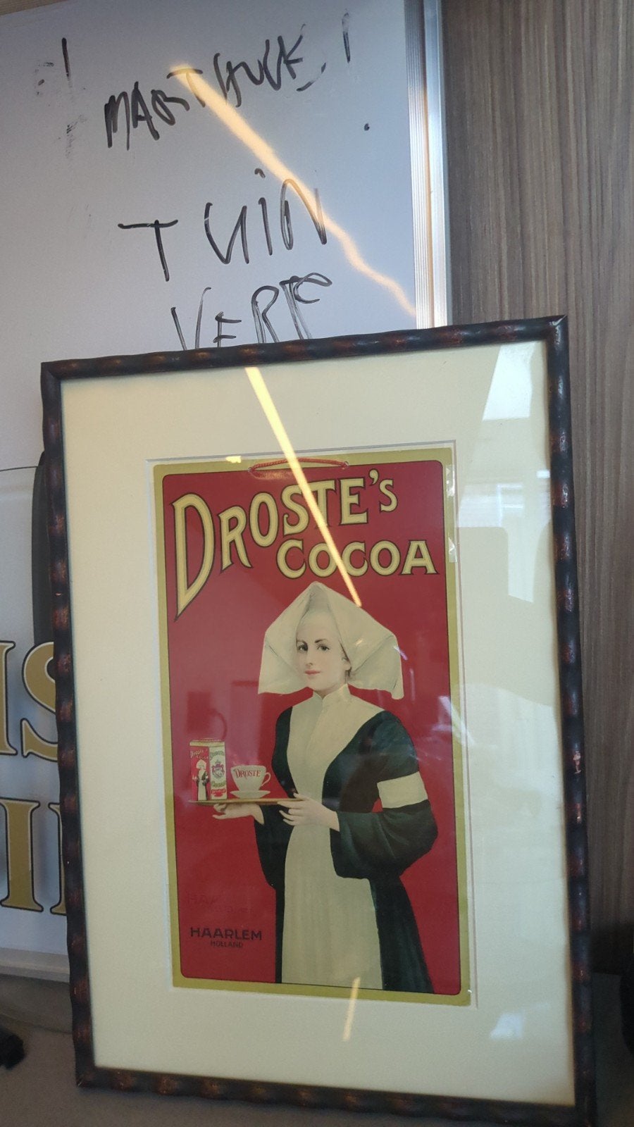 reclamebord droste, Antiek en Kunst, Ophalen of Verzenden