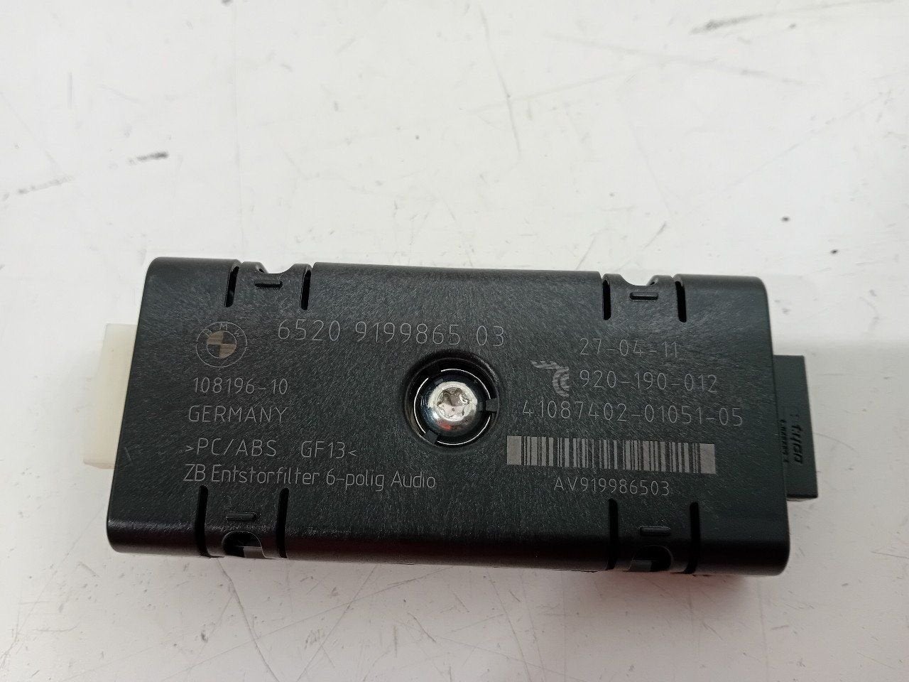 Antenne versterker BMW 5 serie, Ophalen of Verzenden, Van der Ven Autorecycling B.V., Onderdelen@venauto.nl, Ettenseweg 76, 4706 PB Roosendaal, The Netherlands