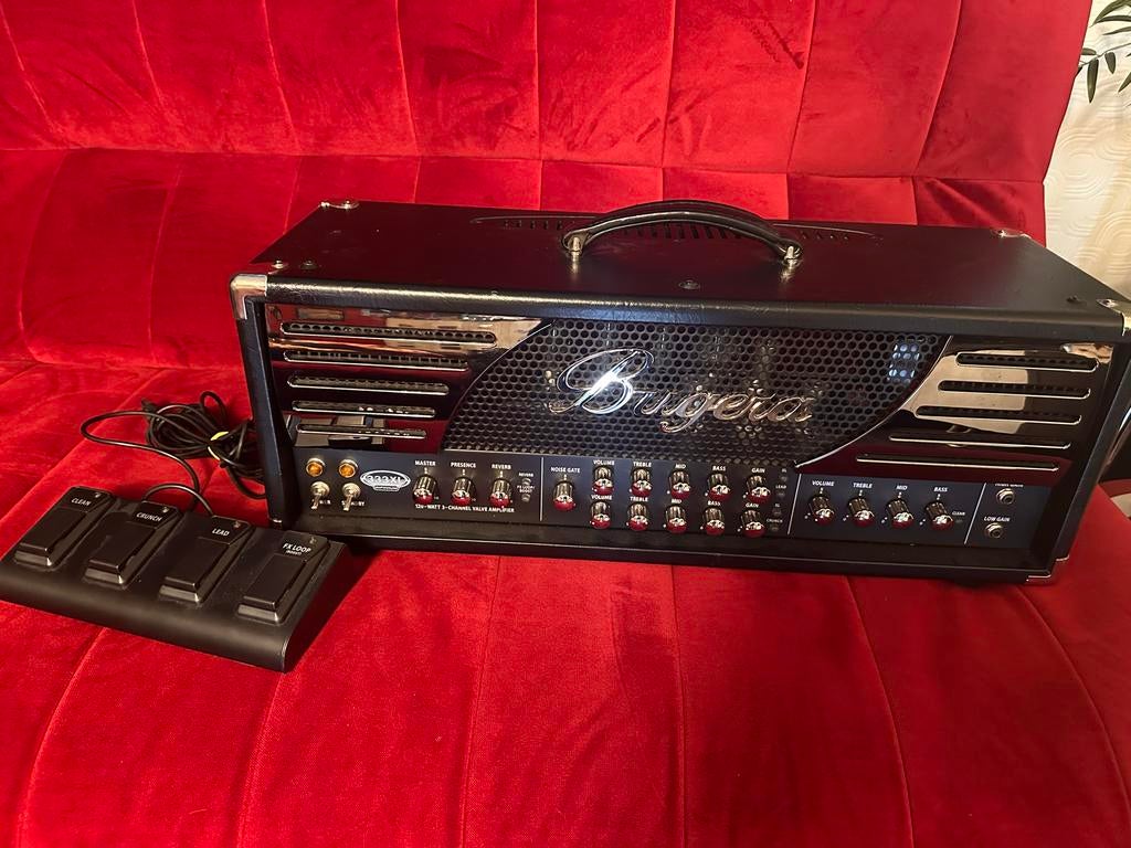 Bugera 333XL Versterker+ Mesa Boogie KT88 Eindbuizen, Muziek en Instrumenten, Versterkers | Bas en Gitaar, Gebruikt, Gitaar, 100 watt of meer