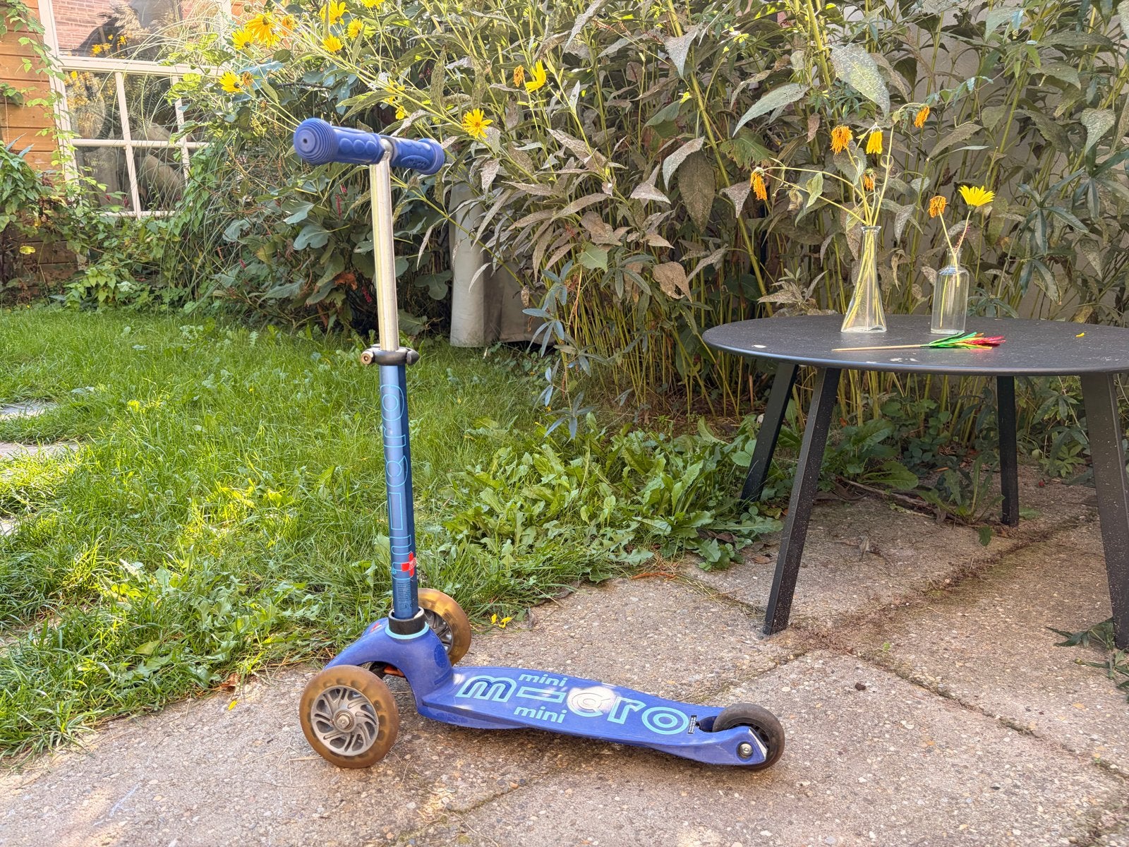 Micro step mini blauw, Fietsen en Brommers, Ophalen, Gebruikt, Gewone step
