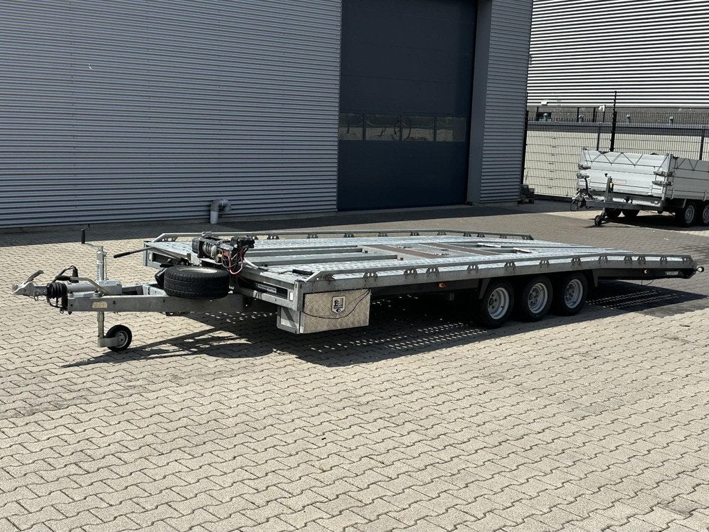 Brian james trailers Tt transporter trailer Brian James opri, Auto diversen, Aanhangers en Bagagewagens, Gebruikt