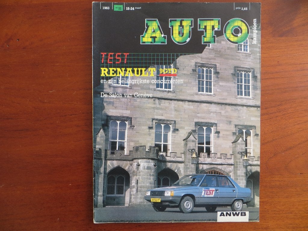 Autokampioen nr 11 1983 Renault 9 GTD, Audi 100 Avant, Boeken, Ophalen of Verzenden, Nieuw, Audi