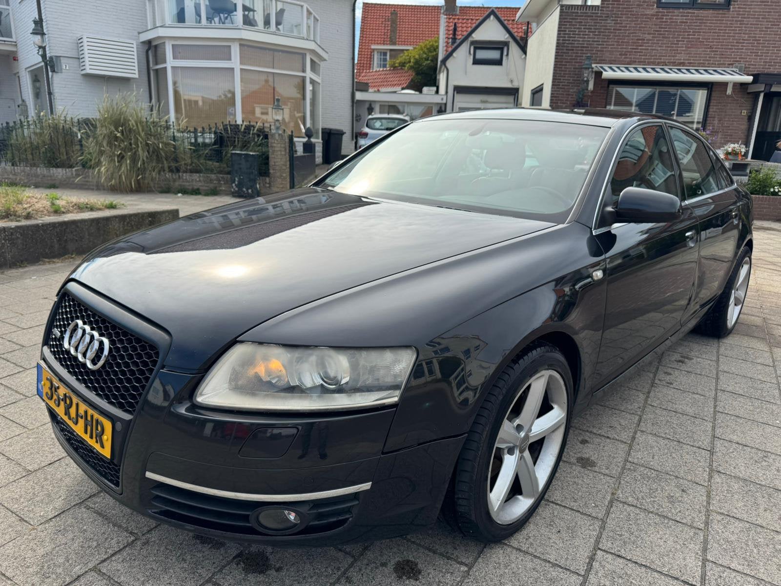 Audi A6 3.2 FSI 256pk Quattro Autom alle extra’s!!!, Auto's, Audi, Automaat, 1655 kg, Zwart, Origineel Nederlands