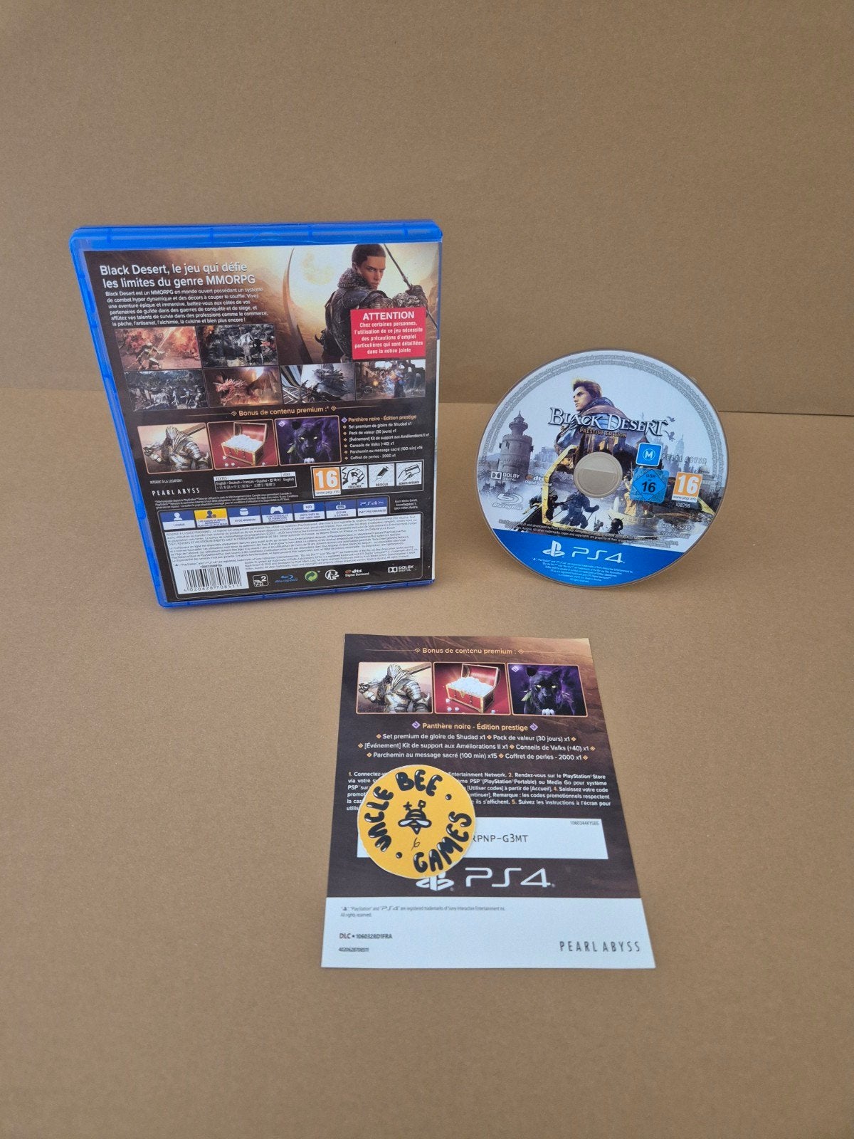 Black Desert Prestige Edition, Support@pearlabyss.com, Vanaf 18 jaar, Verzenden, 1 speler