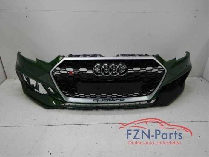 Audi RS4 8W Voorbumper 6PDC LX6R Sonoma Green, Ophalen of Verzenden, Gebruikt, Voor, Bumper