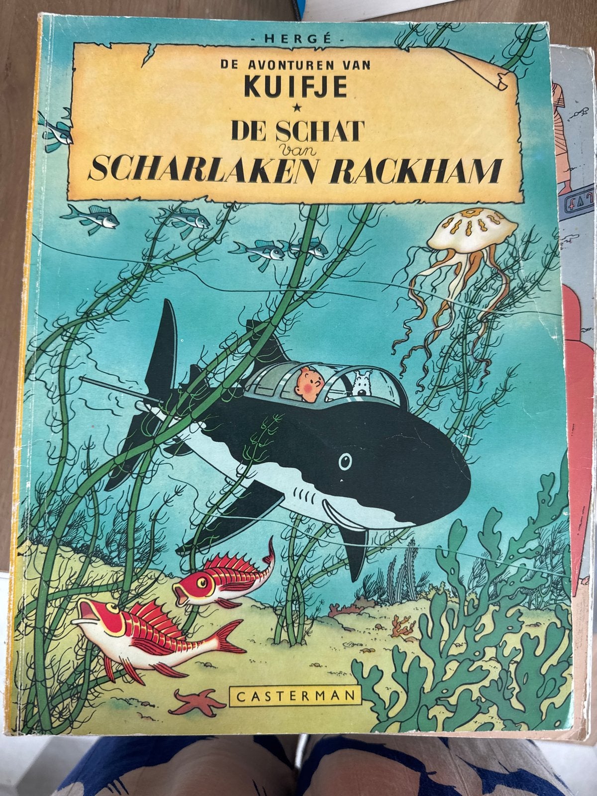 Kuifje: De Schat van Scharlaken Rackham (Casterman), Boeken, Eén stripboek, Ophalen of Verzenden, Gelezen