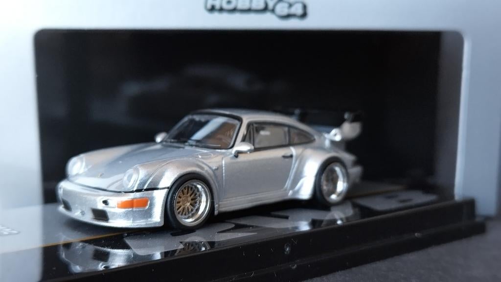 Porsche 911 RWB Rauh Welt Begriff 1:64 Hobby64 Tarmac Pol, Auto, ., Ixo Tarmac, Nieuw