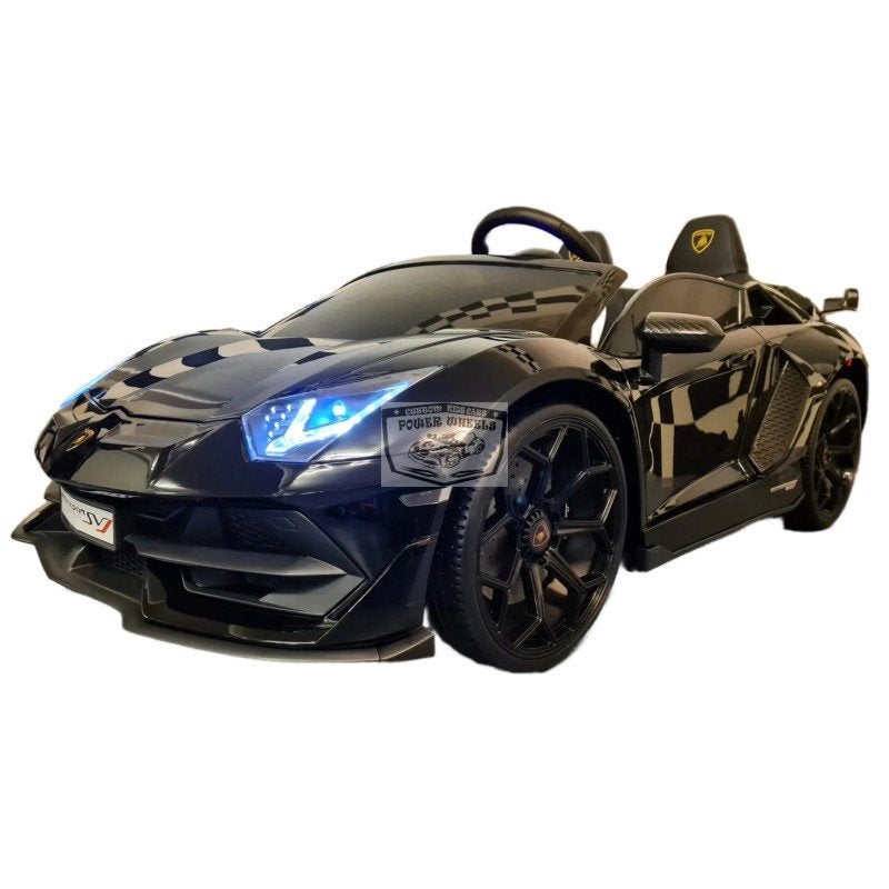 LAMBORGHINI AVENTADOR SVJ ELEKTRISCHE KINDERAUTO DRIFT 24V, Power wheels elektrische kinderauto, Nieuw, Info@power-wheels.nl, Oderweg 1