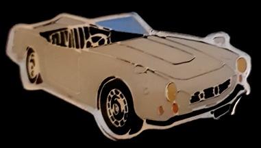 Maserati type 3500 GT- epoxy, Verzamelen, Speldjes, Pins en Buttons, Verzenden, Nieuw, Transport, Speldje of Pin