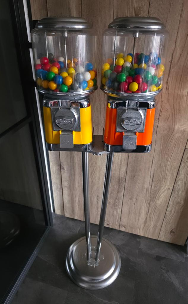 FIFTIES SIXTIES BEAVER KAUWGOMBALLEN / CAPSULE AUTOMATEN, Verzamelen, Automaten | Overige, Ophalen, Zo goed als nieuw