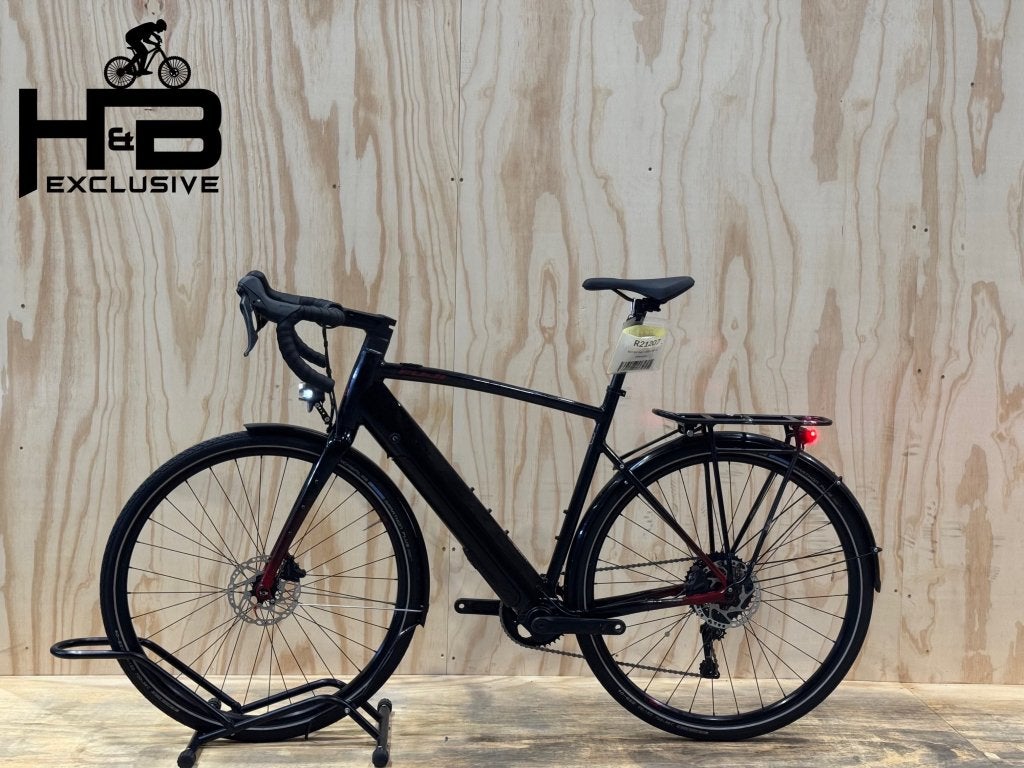 Fuji E-Jari EQP Elektrische Gravelbike Shimano GRX, 28 inch, 10 tot 15 versnellingen, Heren, Niet ingevuld