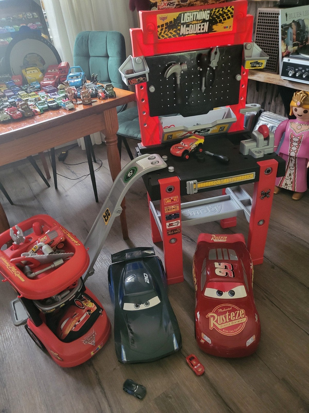 Disney Cars Werkbank, Trolley & Auto's - Nette Staat, Ophalen of Verzenden, Zo goed als nieuw, Jongen of Meisje