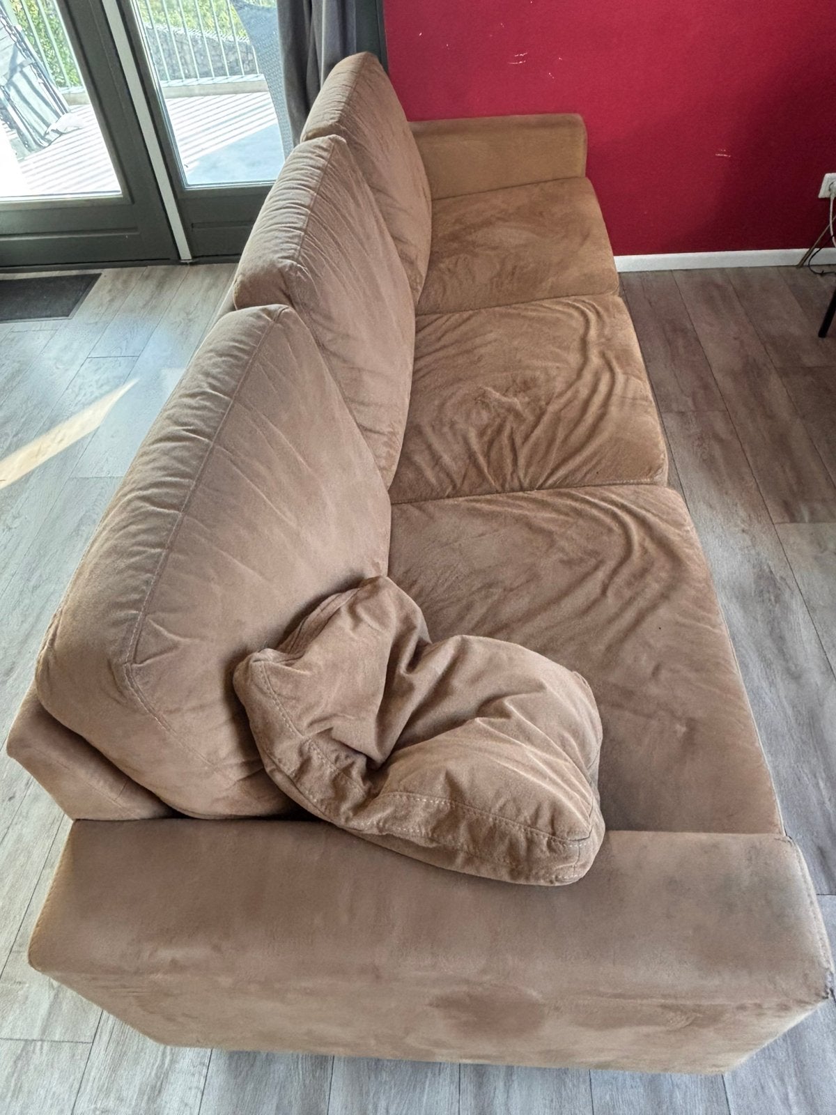 Gratis bank af te halen, veldhoven, Ophalen, 250 tot 300 cm, Gebruikt, Driepersoons