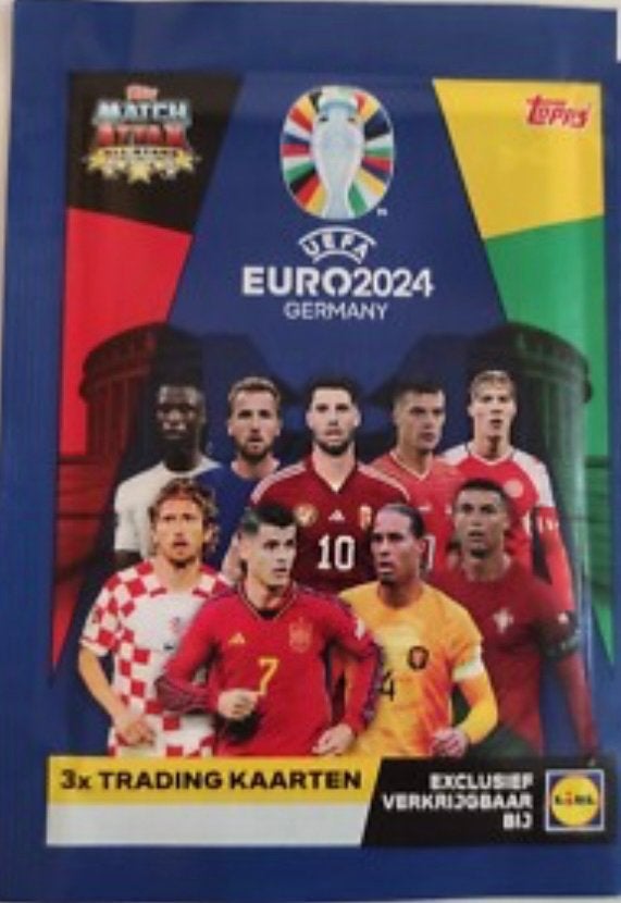 51 Lidl trading kaarten UEFA EURO 2024, Lidl, Ophalen of Verzenden