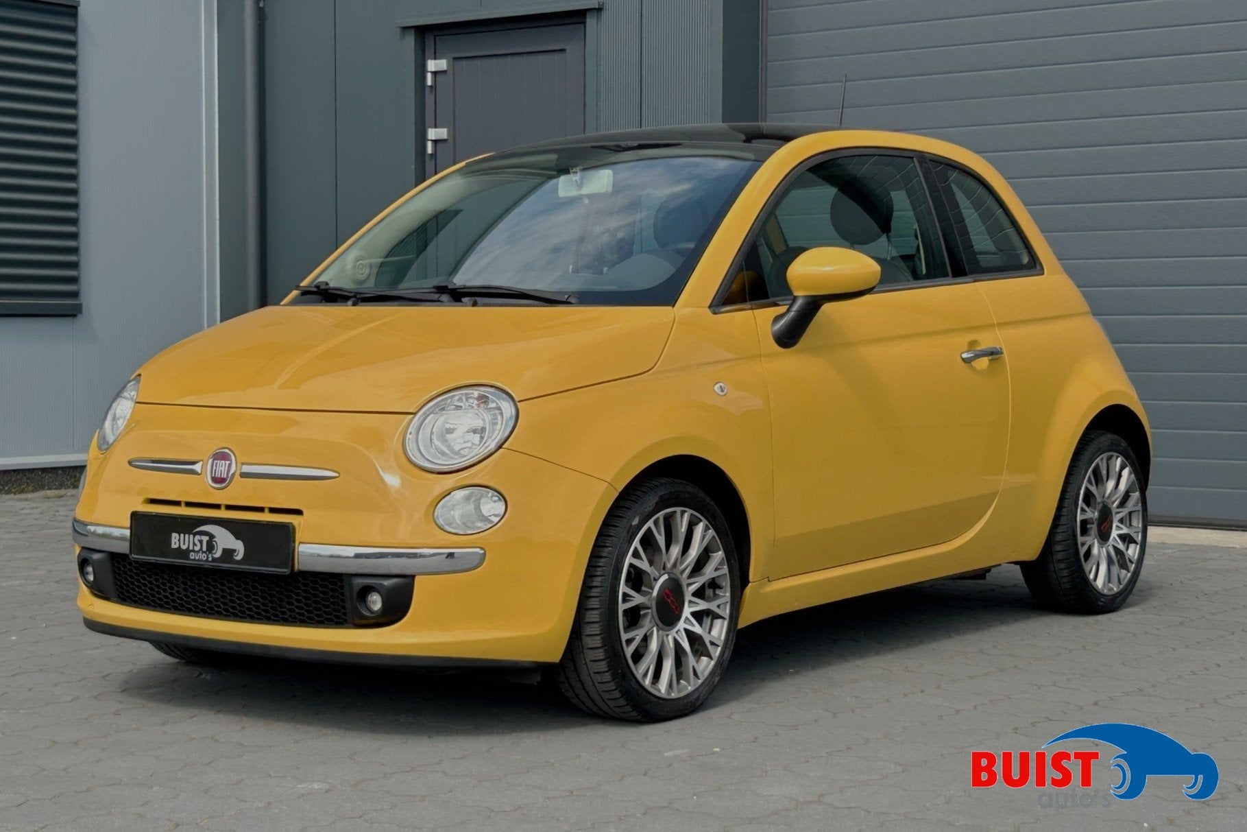 Fiat 500 0.9 TwinAir Lounge PANO 16" PDC (bj 2014), Auto's, Voorwielaandrijving, Gebruikt, Met garantie (alle), 905 kg