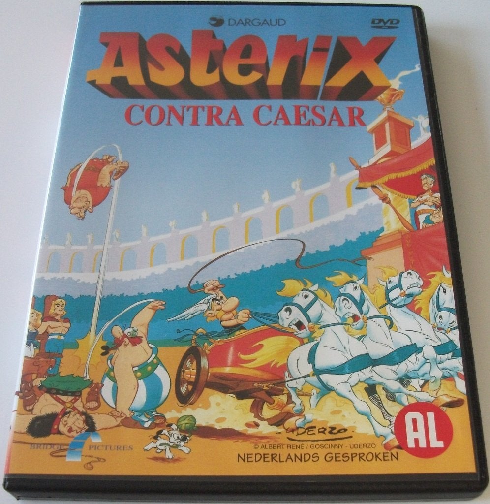 Dvd *** ASTERIX *** Contra Caesar, Europees, Tekenfilm, Alle leeftijden, Zo goed als nieuw