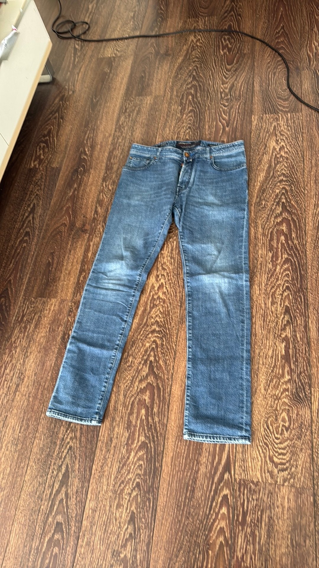 Jacob Cohen jens, Ophalen of Verzenden, Zo goed als nieuw, Blauw, W33 - W34 (confectie 48/50)