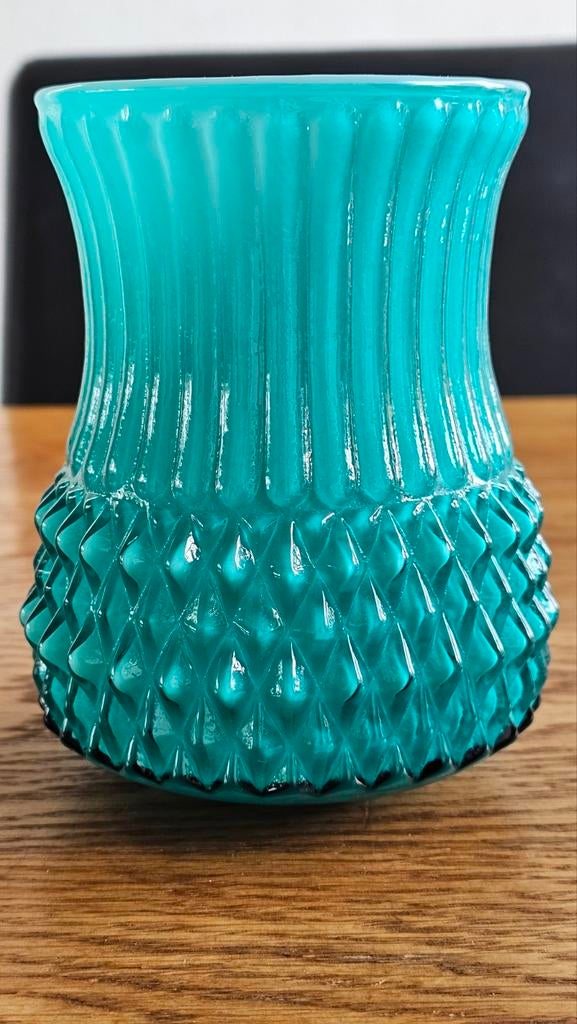 Vintage  Fenton Artglass vaas jaren '40-'50, Ophalen of Verzenden