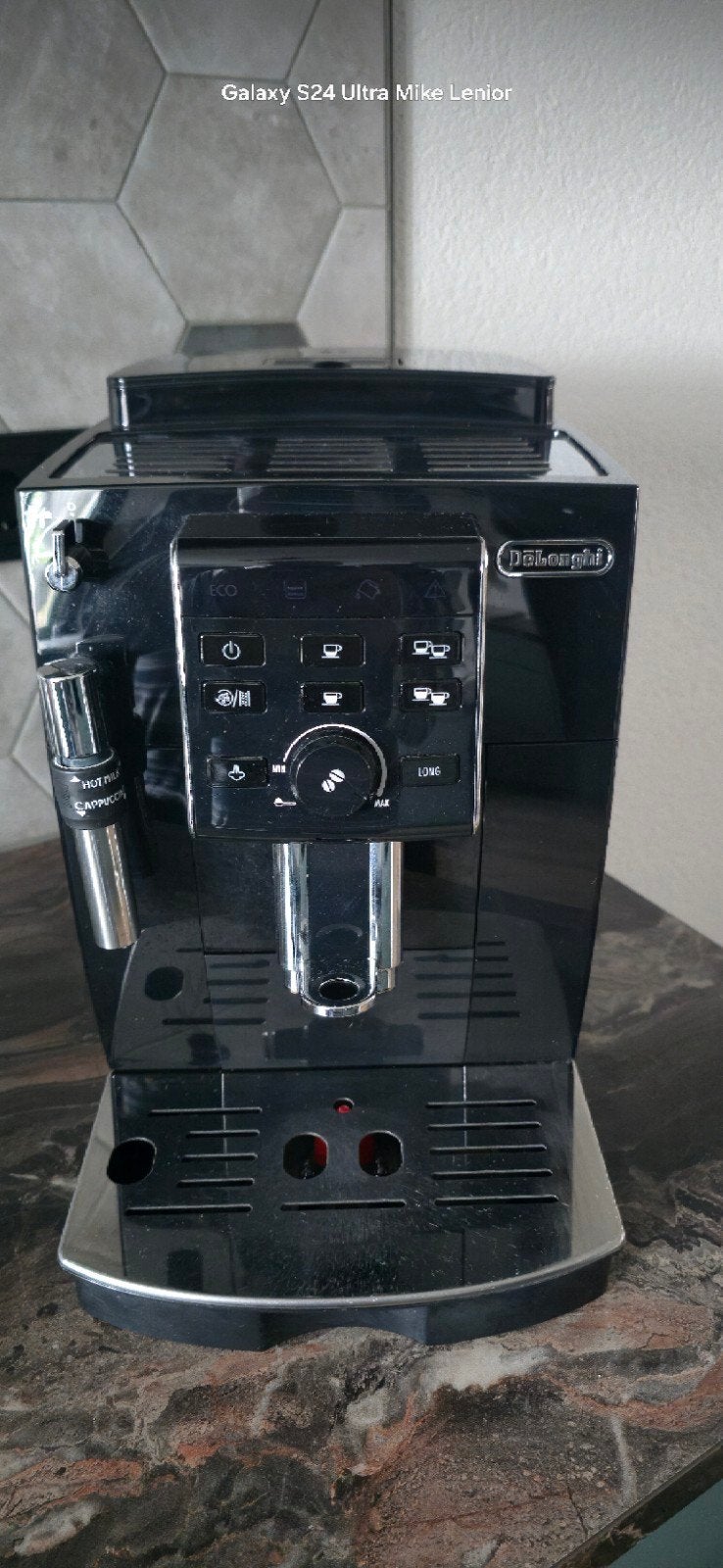 Delonghi ECAM 23.120.B volautomatische espressomachine, Ophalen, Gebruikt, Espresso apparaat, Koffiebonen