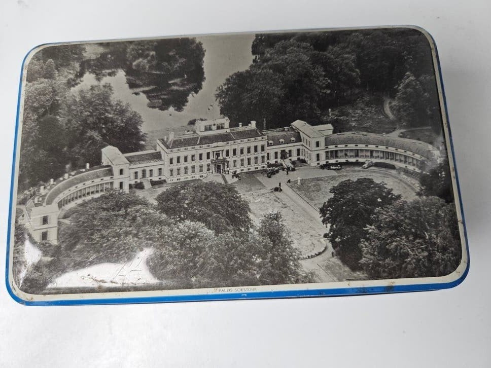 vintage Koekblik Soest/Baarn, Ophalen of Verzenden, Gebruikt
