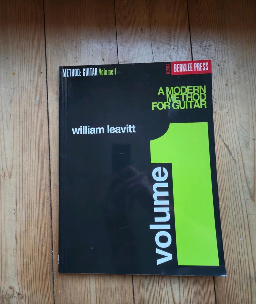 Gitaarles methode William Leavitt Volume 1, Muziek en Instrumenten, Snaarinstrumenten | Gitaren | Akoestisch, Ophalen of Verzenden