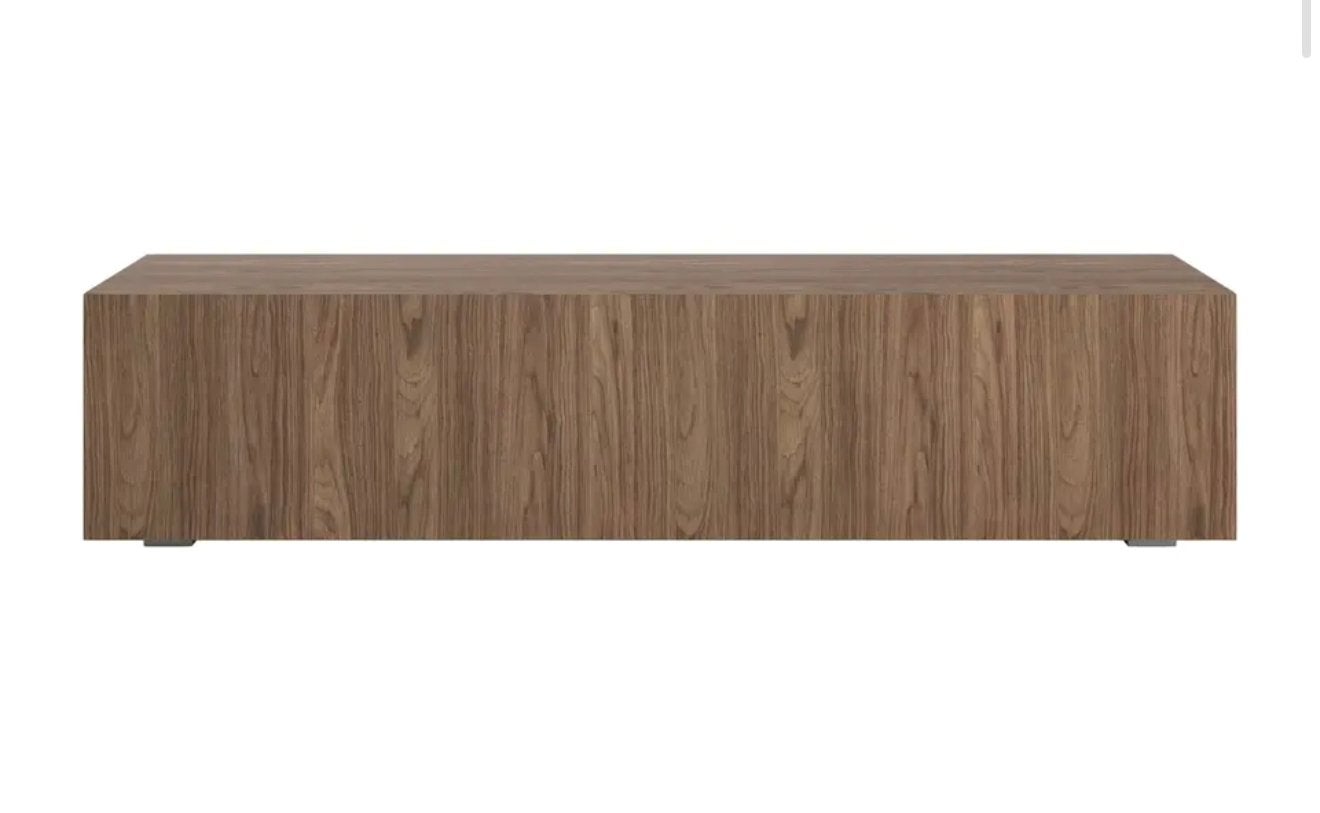 Moderne TV-meubel met opbergruimte walnoot - nieuw in doos, Ophalen, 100 tot 150 cm, Nieuw, Minder dan 100 cm