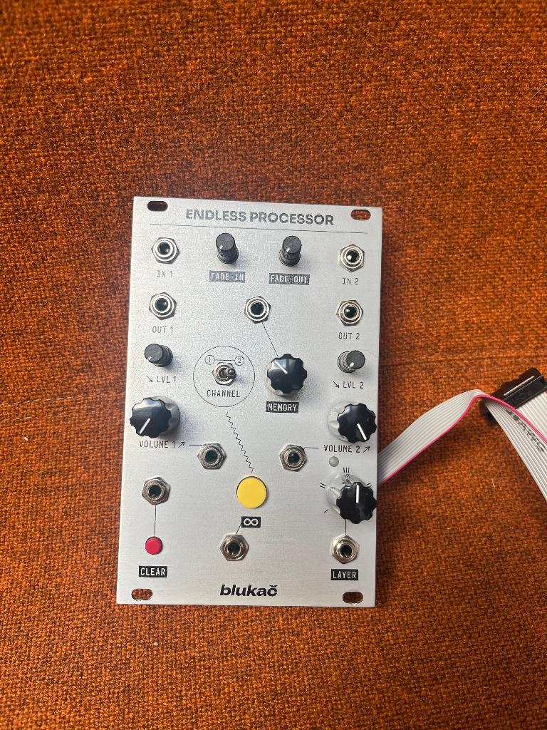 Eurorack Blukač Endless Processor Silver, Muziek en Instrumenten, Ophalen of Verzenden, Zo goed als nieuw
