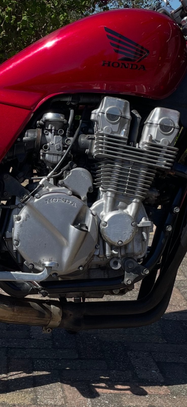 Motorblok met carburateurset cb750 1991, Motoren, Ophalen