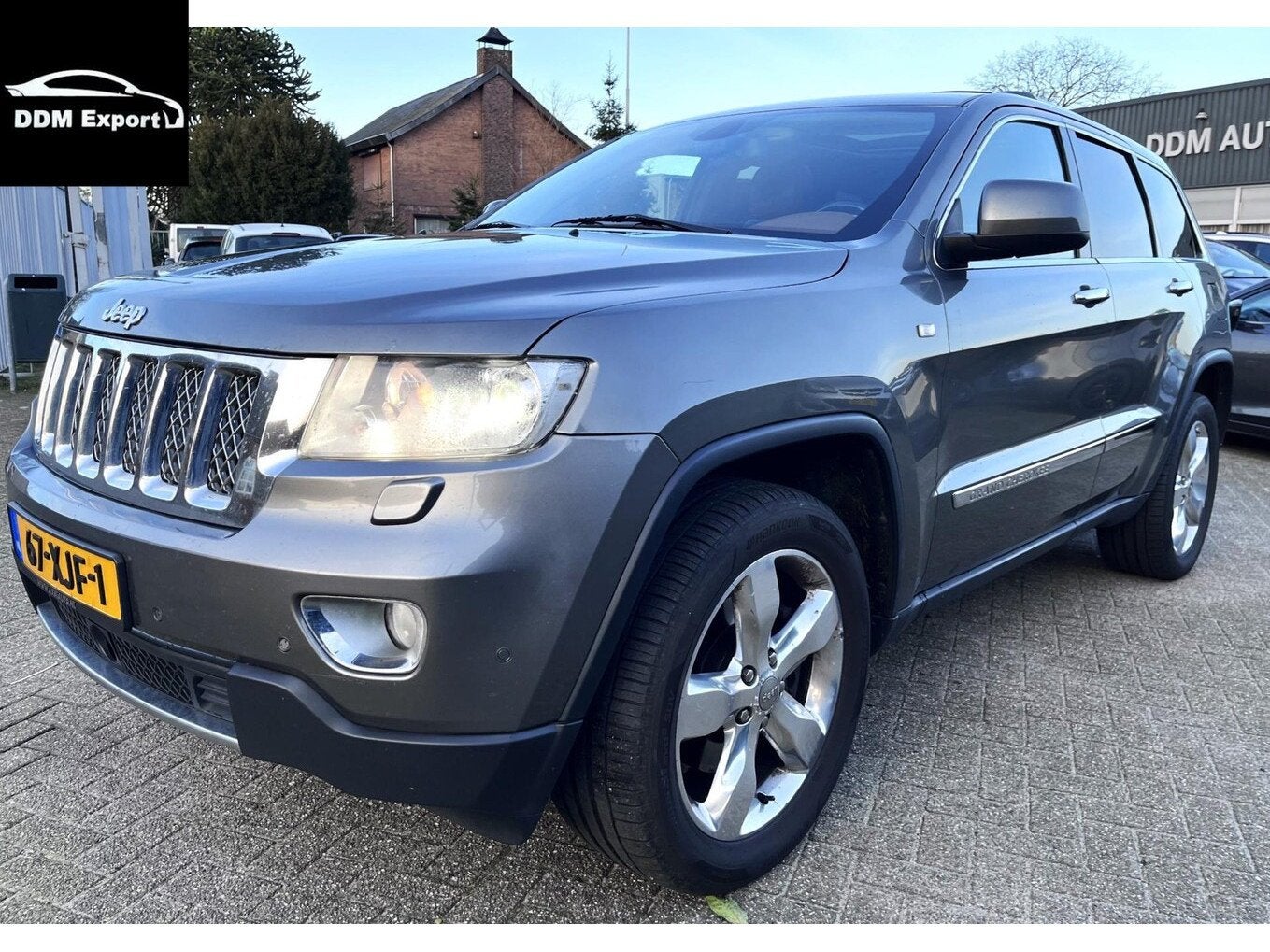 Jeep Grand Cherokee 3.0 CRD Automaat OVERLAND FULL OPTIONS, Auto's, Jeep, Euro 5, Gebruikt, 3325 kg, Bedrijf