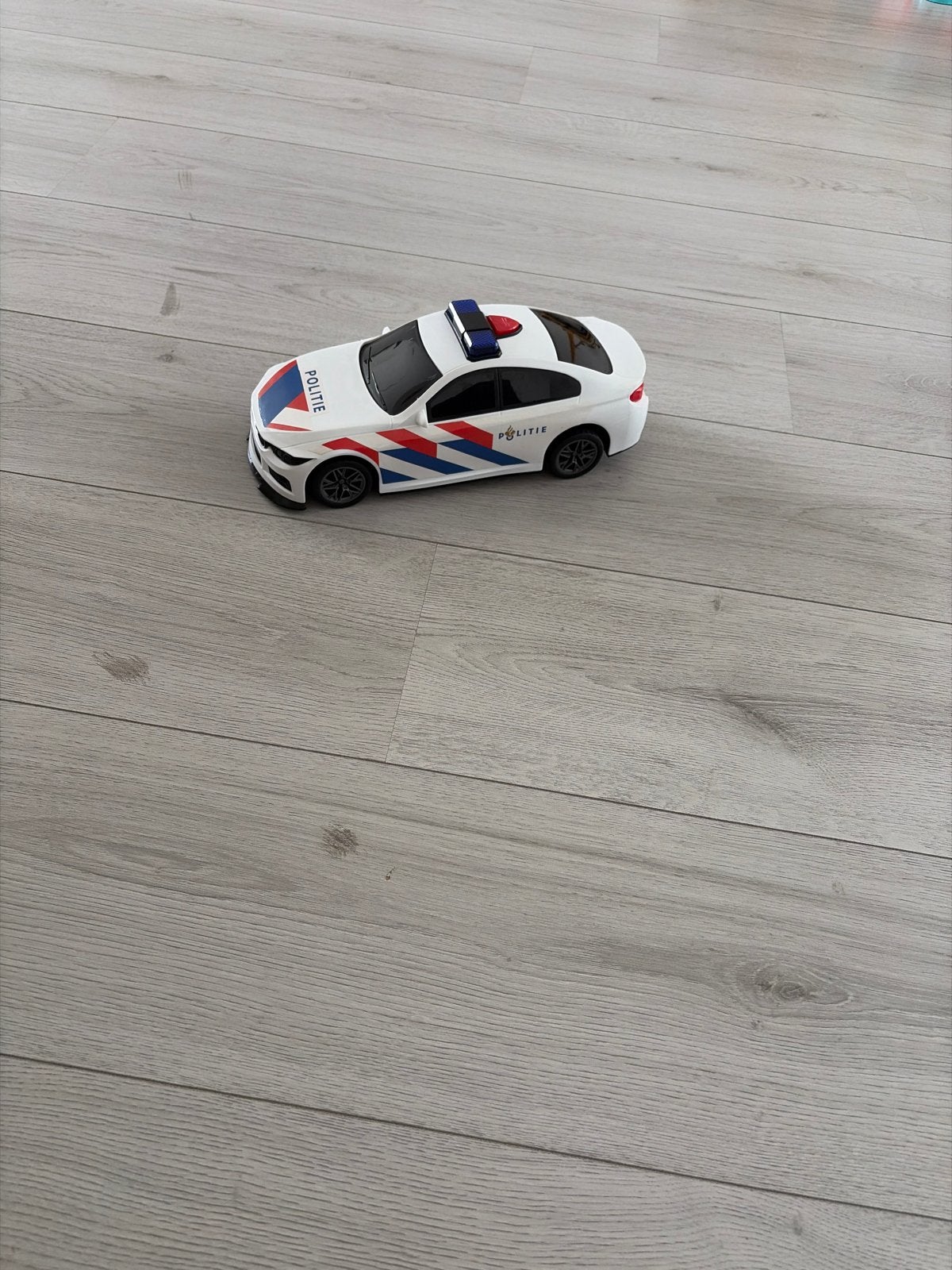 Politieauto met zwaailicht en geluid, Ophalen of Verzenden, Gebruikt