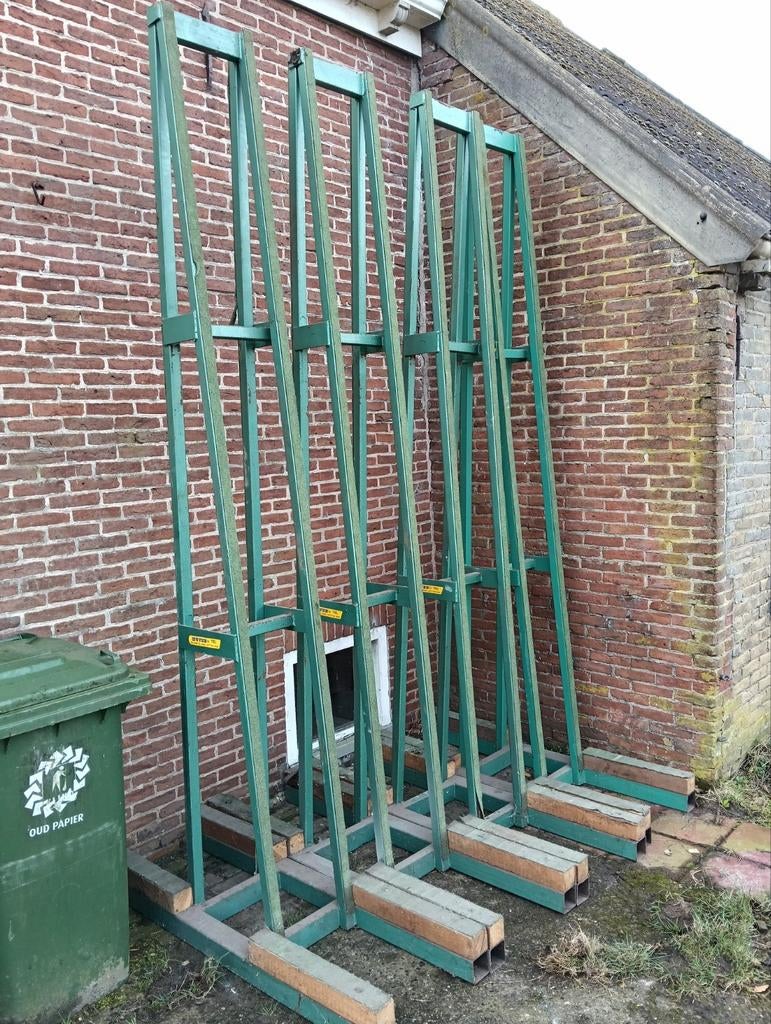 Glasbokken - Set van 4 stuks., Ophalen, Gebruikt, Overige typen, 160 cm of meer