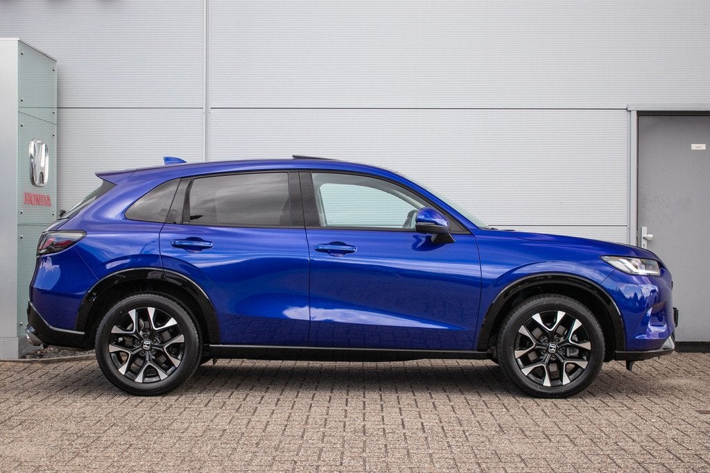 Honda Zr-V 2.0 e:HEV Advance | pano schuif - k dak | Apple c, Auto's, Honda, 4 cilinders, 700 kg, Blauw, ZR-V