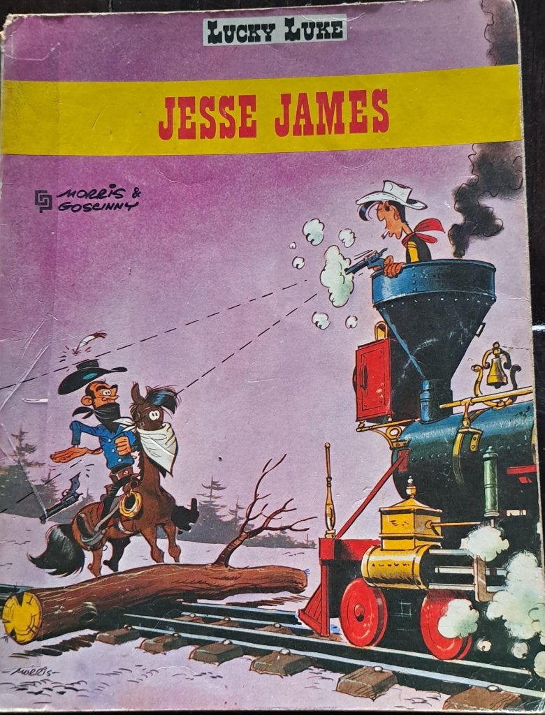 Lucky Luke - Jesse James, Eén stripboek, Ophalen of Verzenden, Gelezen