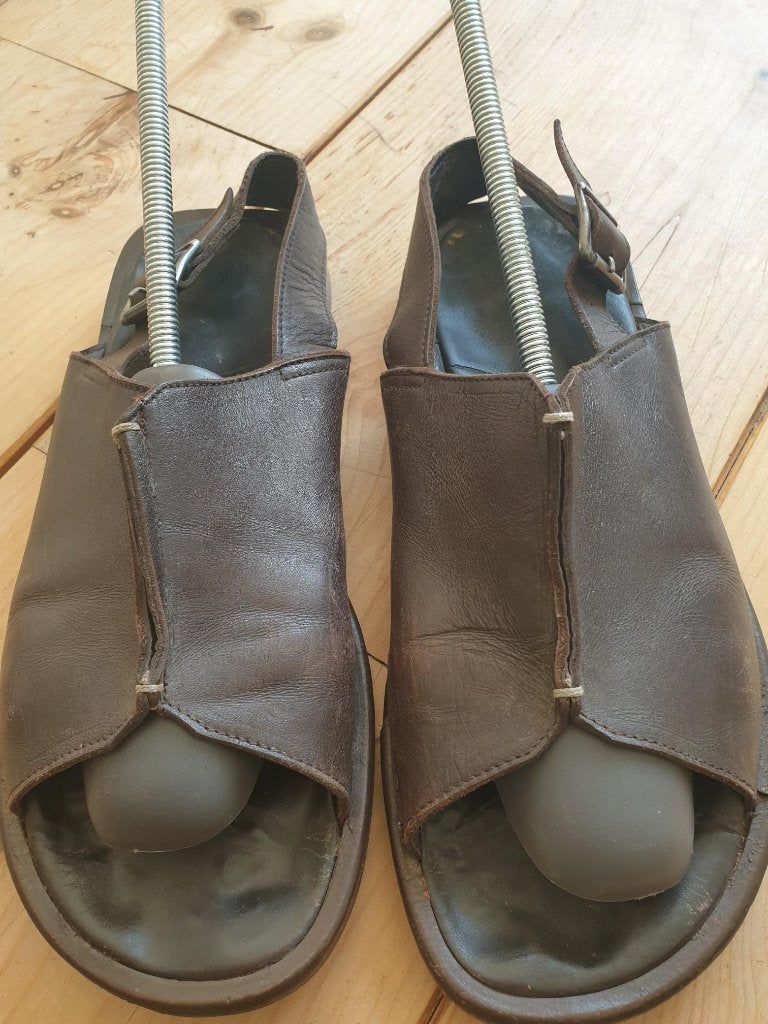 Franciscaner Sandaal (Italiaans) Donker Bruin maat 42 - 43, Sandalen, Bruin, Ophalen of Verzenden, Gedragen