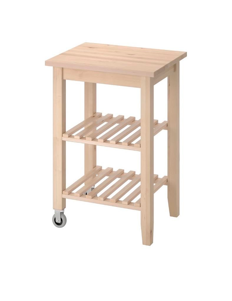 IKEA Bekväm Keukentrolley - Hout, Gebruikt, Hout, IKEA, Keukentrolley