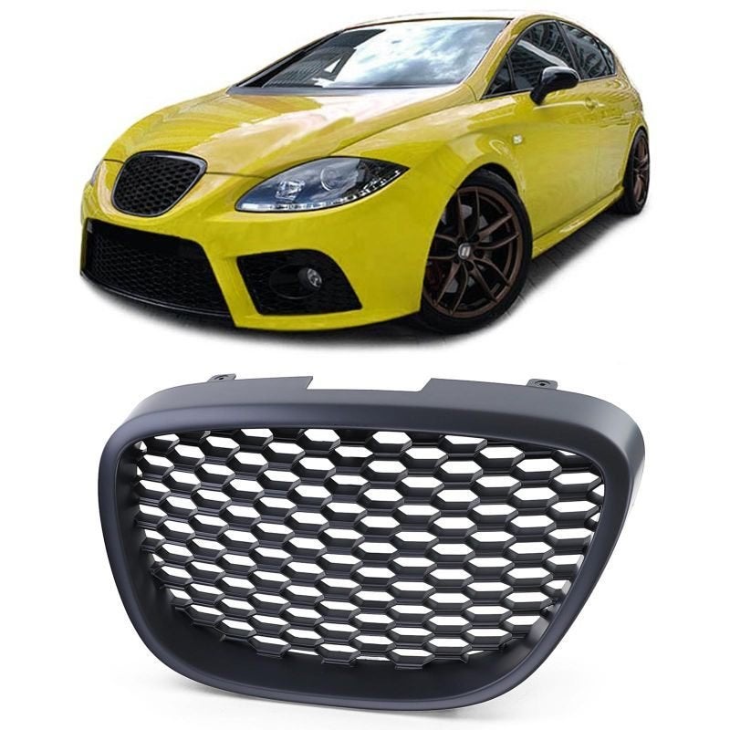 Sport Grill Voor Seat Leon 1P Zonder Embleem Honingraat, Verzenden, Automotive Parts, A.parts@hotmail.nl, Trasmolenlaan 12 3447 GZ Woerden