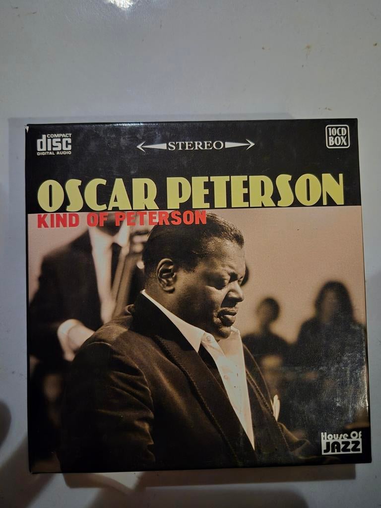 Oscar Peterson - Kind of Peterson. 10 cdbox. 2009, Ophalen of Verzenden, 1980 tot heden, Gebruikt, Jazz